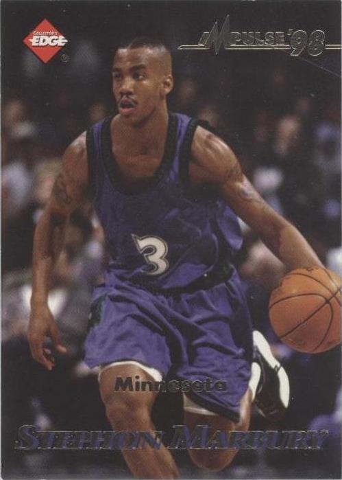 1998-99 Collector's Edge Impulse - Jelani Mccoy/Stephon Marbury #98
