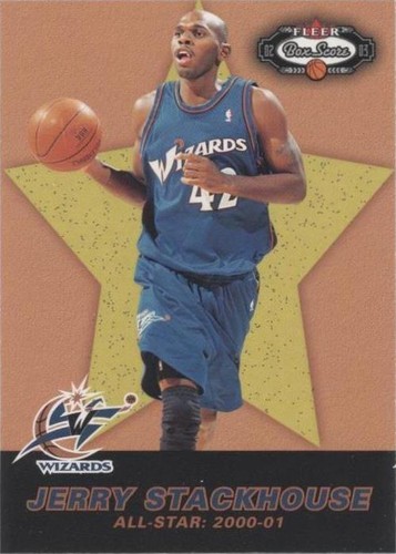 2002-03 Fleer Box Score - Jerry Stackhouse #208