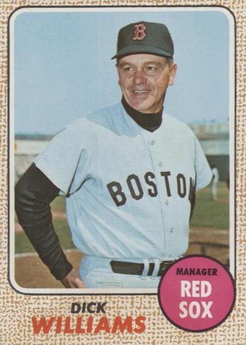 1968 Topps - Dick Williams #87