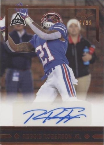 2021 Leaf Memories Reggie Roberson Jr. #GLR-RR1