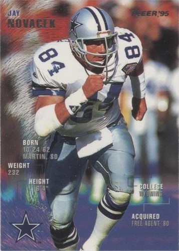 1995 Fleer Jay Novacek #98
