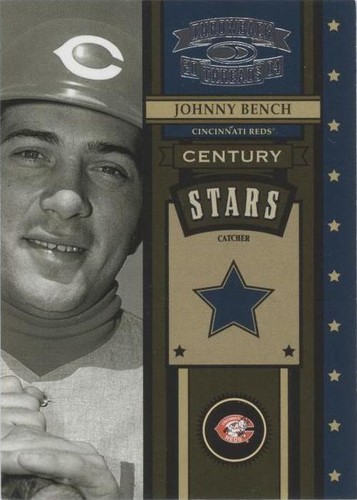 2004 Donruss Throwback Threads - Johnny Bench #CS-25