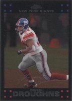 2007 Topps Chrome Reuben Droughns #TC68
