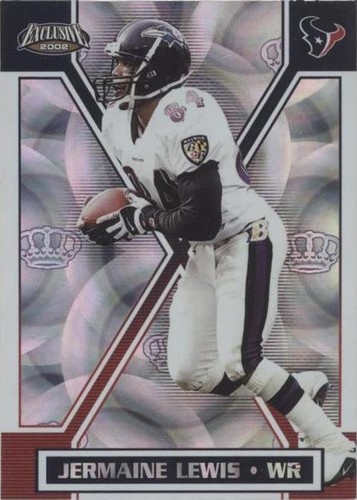 2002 Pacific Exclusive Jermaine Lewis #71