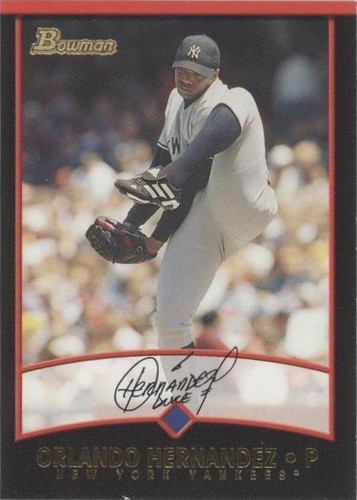 2001 Bowman - Orlando Hernandez #20