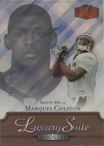2006 Flair Showcase Marques Colston #122