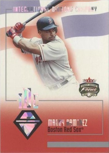 2002 Fleer Focus Jersey Edition - Manny Ramirez #8 IDC