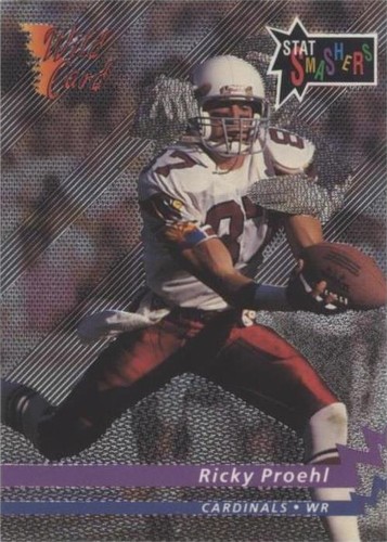 1993 Wild Card Ricky Proehl #ESS-76