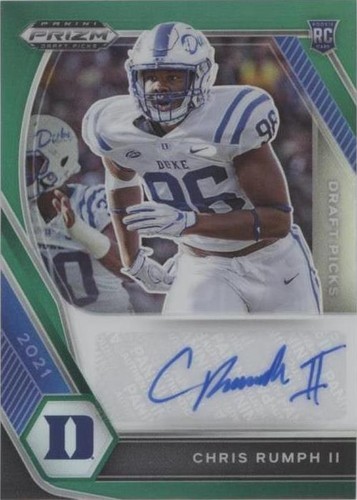 2021 Panini Prizm Draft Picks Chris Rumph II #DPA-CRU