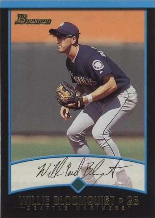 2001 Bowman - Willie Bloomquist #210