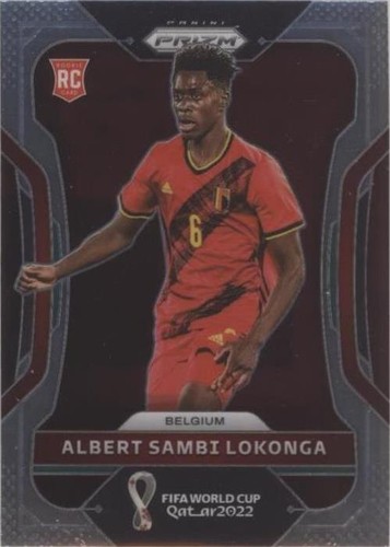 2022 Panini Prizm World Cup Qatar Albert Sambi Lokonga #13