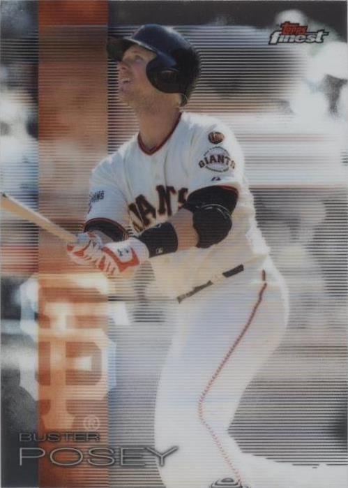 2016 Topps Finest - Buster Posey #14