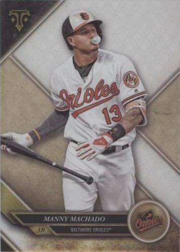 2017 Topps Triple Threads - Manny Machado #6
