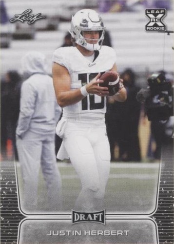 2020 Leaf Draft Justin Herbert #03