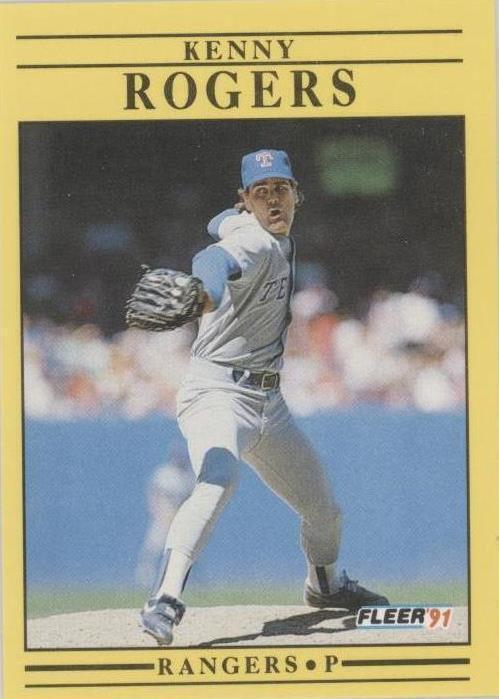 1991 Fleer - Kenny Rogers #299