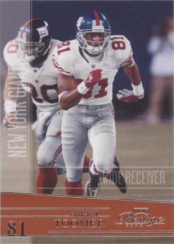 2006 Playoff Prestige Amani Toomer #100