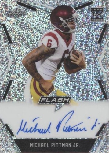 2020 Leaf Flash Michael Pittman Jr. #BA-MPJ