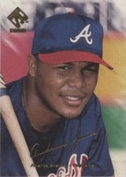 2000 Pacific Private Stock - Andruw Jones #9