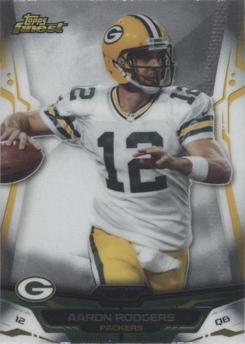 2014 Topps Finest Aaron Rodgers #89