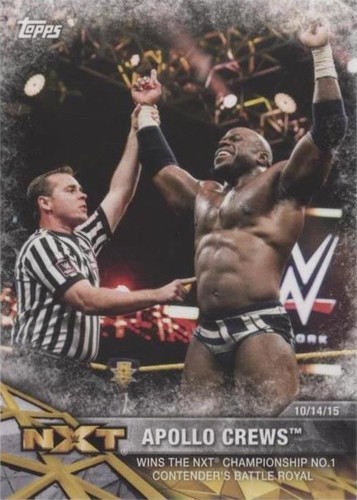 2017 Topps WWE NXT - Apollo Crews #7