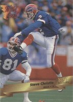 1993 Wild Card Steve Christie #25
