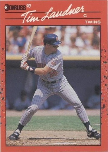1990 Donruss - Tim Laudner #419