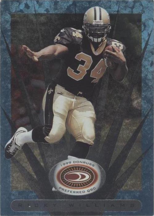 Donruss Preferred QBC Ricky Williams #120 1999