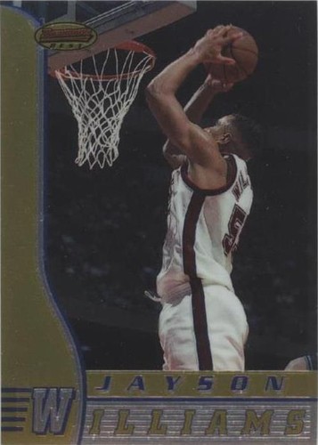 スポーツ選手 FLEER THE GAME JASON WILLIAMS 1996-97 Fleer