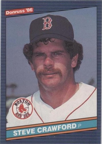 1986 Donruss - Steve Crawford #416
