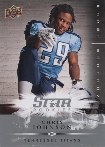 2008 Upper Deck First Edition Chris Johnson #157