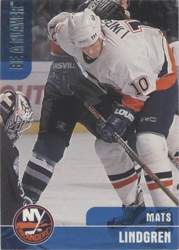1999-00 In the Game Be A Player Memorabilia - Mats Lindgren #205