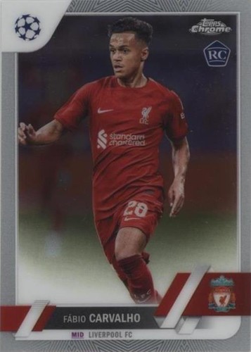 2022-23 Topps Chrome UEFA Club Competitions Fabio Carvalho #28
