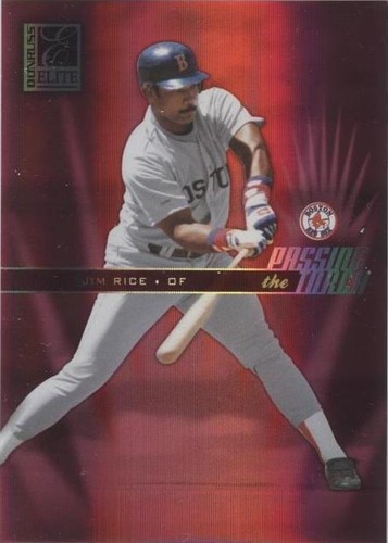 2004 Donruss Elite - Jim Rice Manny Ramirez #PT-38