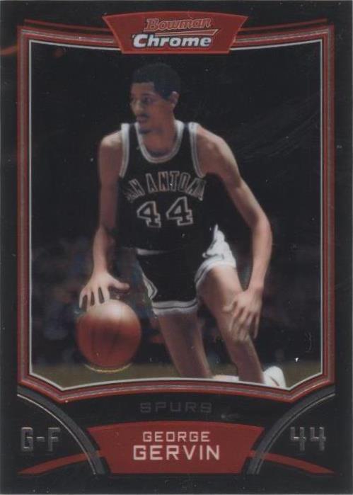 Selecciones y estrellas del draft de Bowman 2008-09 - George Gervin #105