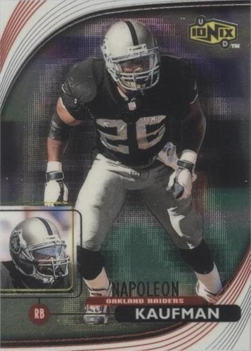 1999 UD Ionix Napoleon Kaufman #41