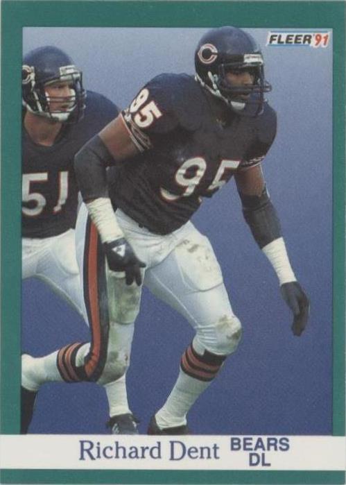 1991 Fleer Richard Dent #218