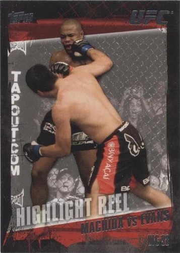 2010 Topps UFC Series 4 - Lyoto Machida Rashad Evans #187