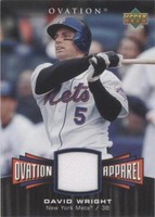 2006 Upper Deck Ovation - David Wright #OA-DW