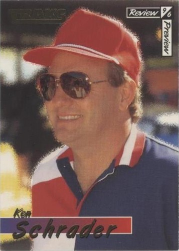 1996 Traks Review & Preview - Ken Schrader #24