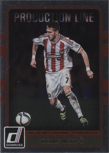 2016-17 Panini Donruss Kostas Fortounis #5