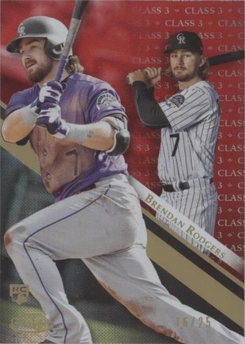 2019 Topps Gold Label - Brendan Rodgers #52