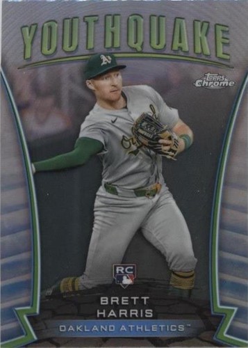 2024 Topps Chrome Update Series - Brett Harris #YQ-77