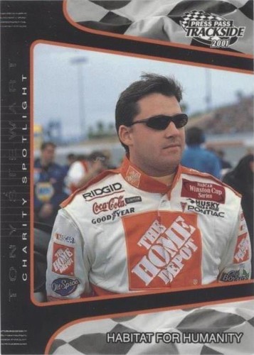 2001 Press Pass Trackside - Tony Stewart #88