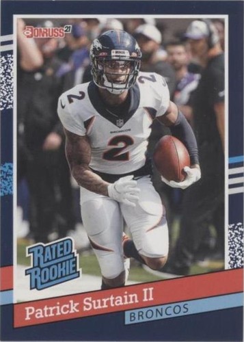 2021 Panini Instant NFL Patrick Surtain II #BW38