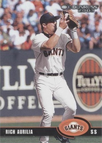2003 Donruss - Rich Aurilia #377