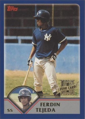 2003 Topps Traded & Rookies - Ferdin Tejeda #T270