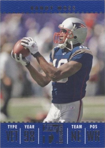 2007 Topps TX Exclusive Randy Moss #86
