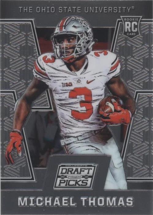 Selecciones del draft universitarias Panini Prizm 2016 Michael Thomas #106