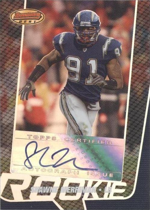 2005 Bowman's Best Shawne Merriman #156