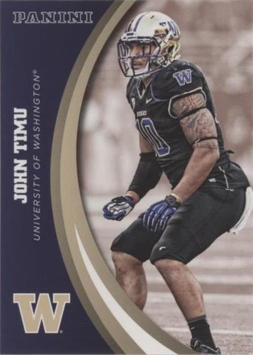 2016 Panini University of Washington Huskies John Timu #46